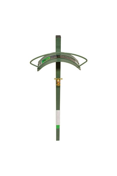 Yard Butler Rust-Resistant Weatherproof Freestanding Hose Hanger with Faucet 150ft