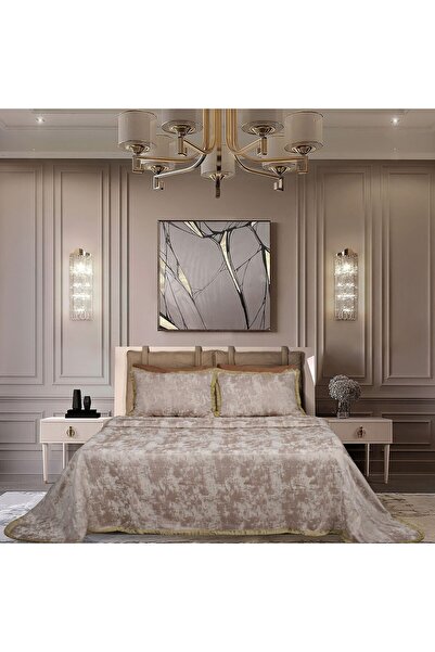 Lidoma Home FLORY SONIL CIFT KISILIK PIKE TAKIMI KREM