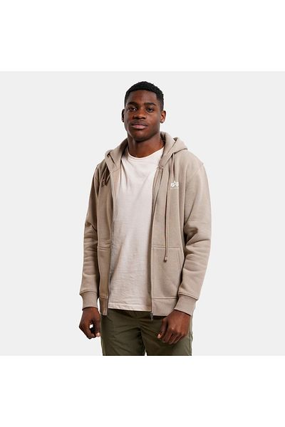 Alpha Industries Ανδρικό μπεζ κουκούλα Alpha Industries Basic Zip Vintage Sand