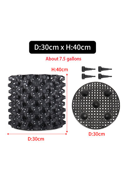 Choice7 D30XH40 قطعة واحدة، أداة تقليم للتحكم في جذور النباتات، أواني حضانة، ...