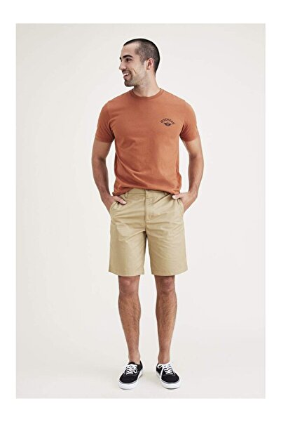 Dockers Smart Supreme Flex Ultimate Beige Shorts, Lightweight