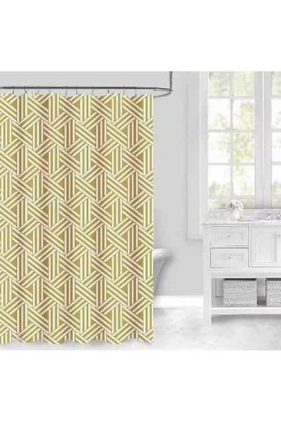 Generic Shower Curtain for Bathroom 178x183CM with 12 PCS Plastic Hooks