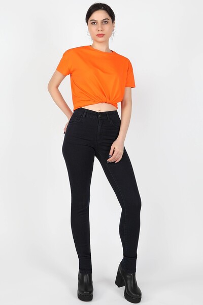 BALİNS Balins Kadın Kot Pantolon Koyu Düz 2ja/5174.koyu Düz