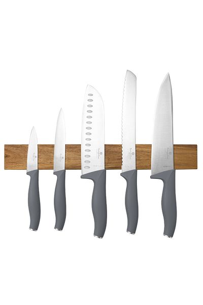 Berlinger Haus Acacia wood magnetic knife set 6 pcs Aspen Collection
