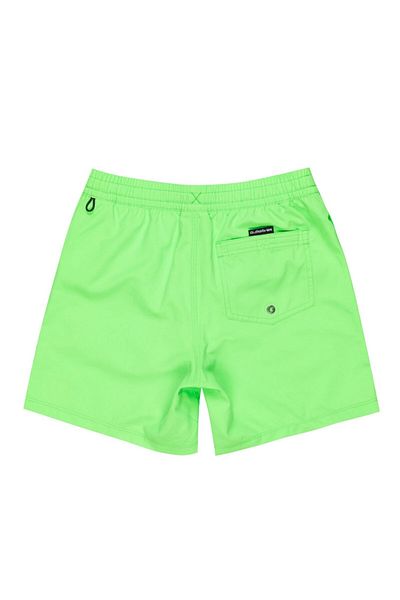 Quiksilver Everyday Solid Volley Yth 14 Boy Green Volley Short Boy