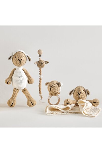 tinylamb Lamb Ailesi 5 Parça Bebek Uyku ve Oyun Seti