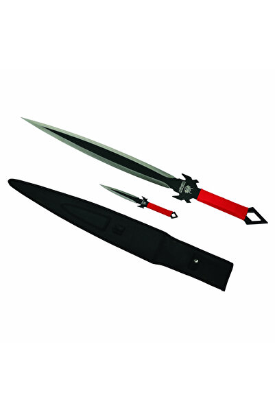 Depox Lovecký meč IdeallStore, Red Ronin, textilní rukojeť, 68,5 cm, včetně v...