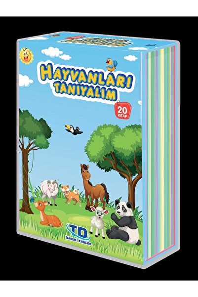 Tandem Yayınları Hayvanları Tanıyalım 1. Ve 2.sınıf 20 Kitap Kutulu Okuma Seti