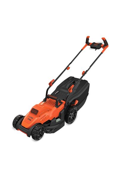 Black&Decker 1400W Lawn Mower with Bike Handle