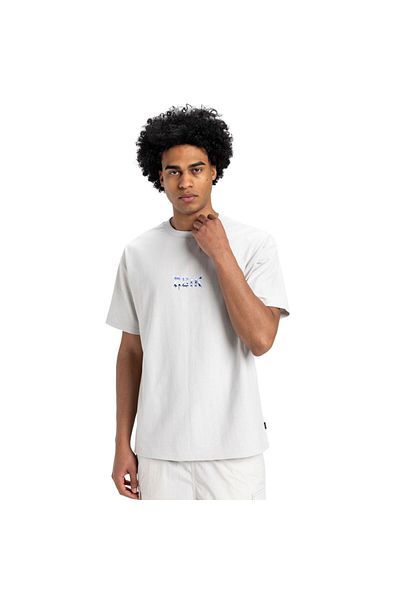 Quiksilver Ανδρικό γκρι μπλουζάκι Mercury Chrome Lightning Ανδρικό μπλουζάκι Eqyzt08016