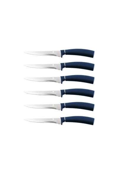 Berlinger Haus Steak knife set 6 pcs Aquamarine Metallic Line