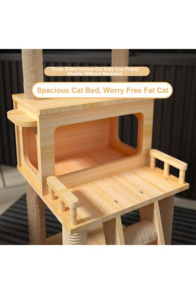 KidLe Cat Climbing Frame Capsule Cat Tree