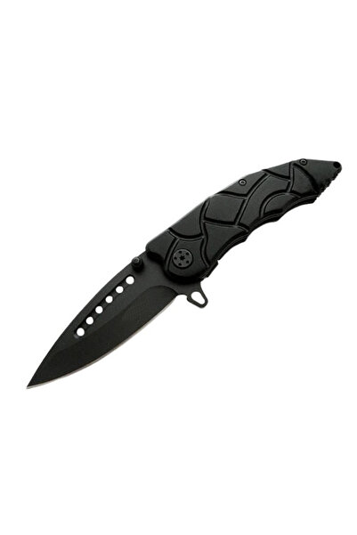 Depox Lovecký nůž IdeallStore, Jurská čepel, nerezová ocel, 20 cm, černá, vče...