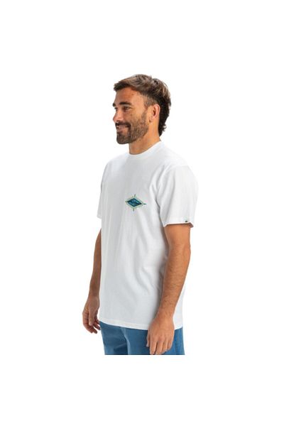 Quiksilver Ανδρικό λευκό μπλουζάκι Ev Beach Blast Ανδρικό μπλουζάκι Eqyzt08046