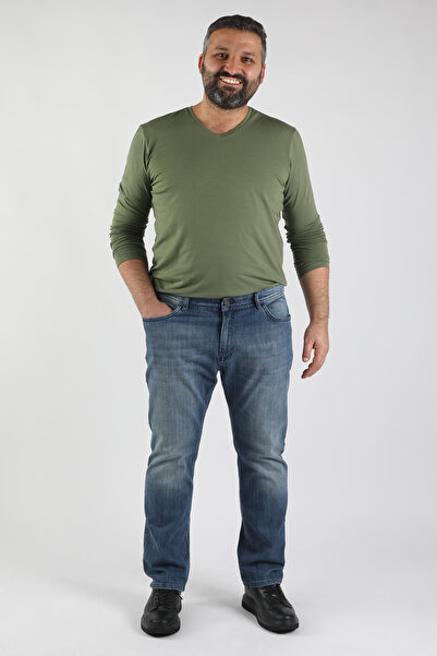 BALİNS Büyük Beden Basic Jean Açık Mavi