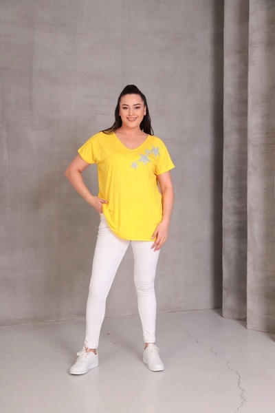 aytemas Μπλούζα με στάμπα με αστέρι πέτρα