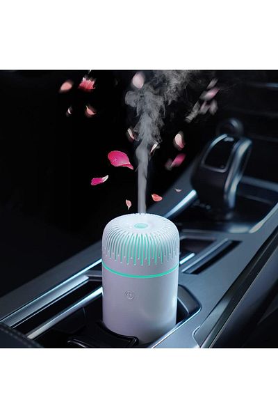COOYA Car Diffuser, USB Mini Humidifier Ultrasonic Essential Oil Diffuser, for Car Office Home