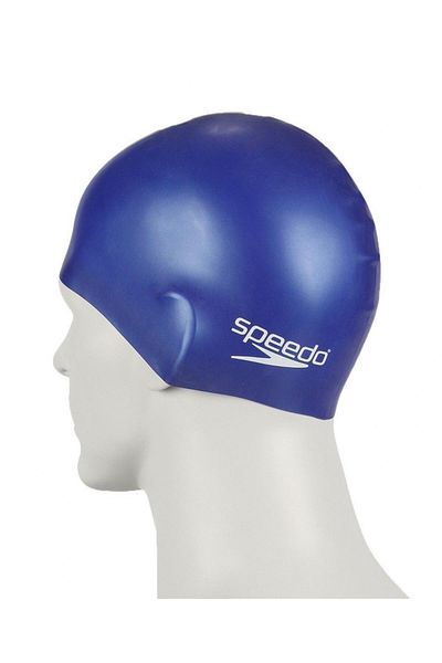 SPEEDO Cască de înot din silicon Blue Bone pentru copii - 8-709900002