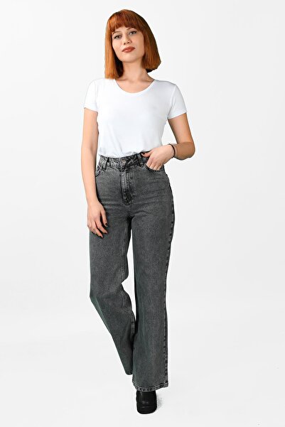 BALİNS Kadın Geniş Paça Pantolon 2ja/6327