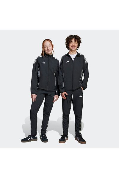 adidas Tiro 25 Competition Presentation Pantaloni de trening negri pentru copii (IW0447)