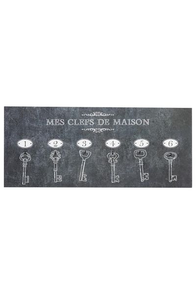 Atmosphera Franck 6-Hook Decorative Key Hanger 19 x 44cm