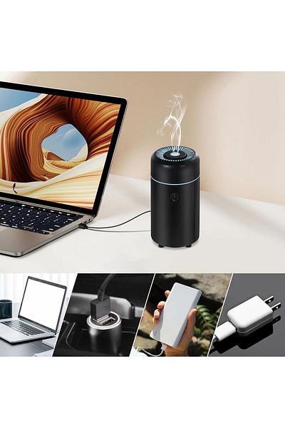 COOYA Car Aromatherapy Humidifier, Wireless Essential Oil Diffuser, Quiet Operation