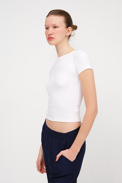 Addax Crew Neck Basic T-Shirt P0268
