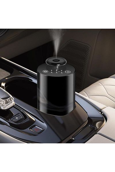 COOYA Two-Fluid Essential Oil Diffuser, Cordless Car & Home Office Diffuser, 3 Mist Levels with Timer