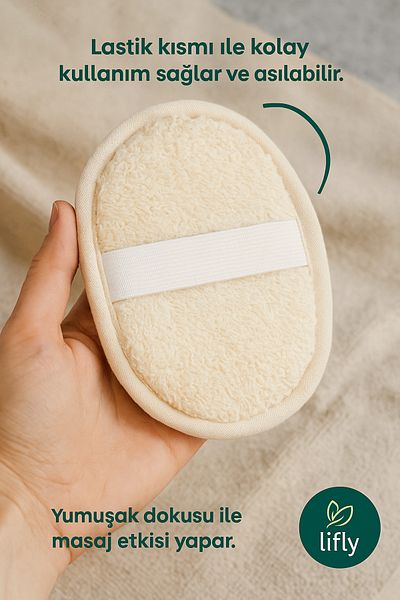 lifly Natural Sisal Face and Body Washcloth - Bath Shower Washcloth - Sisal Bath Washcloth Washcloth - Sisal Exfoliating Washcloth