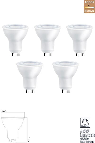 Heka GU10 220V 6W 4000K COB LED AMPUL ERD-285