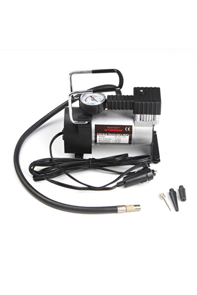 Techmaster Araba Oto Araç Lastik Şişirme Pompası 150 Psi Kompresör Ac-580