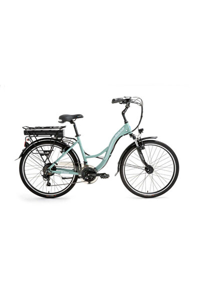 Bisan BİSAN FLORİDA ELEKTRİKLİ BİSİKLET 43 CM V 26 JANT 21 VİTES ÇAĞLA YEŞİLİ BEYAZ