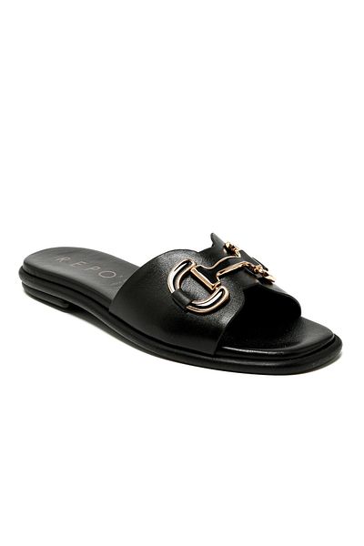 Repo Papuci Femei / Fete 70114-E5 Repo Black Pantofi