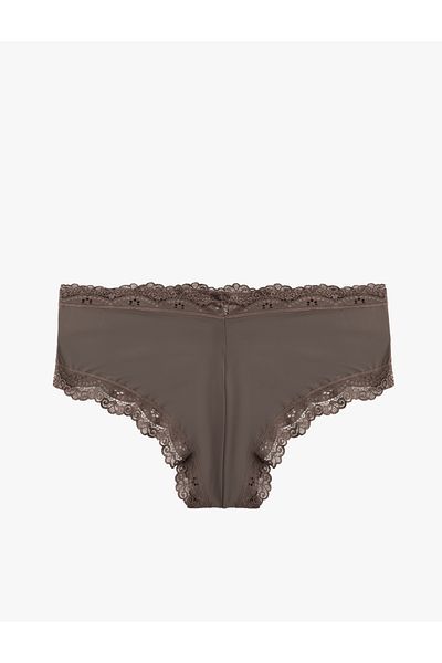 Koton Lace Detailed High Waist Hipster Women's Panties