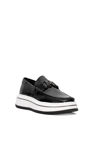 MARCOMEN 21108 Men's Buckle Thick Sole Sports Loafer Shoes