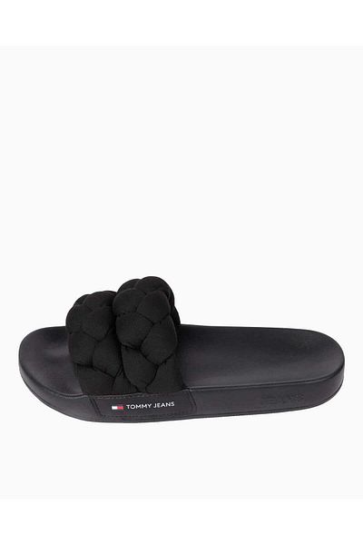 Tommy Hilfiger Papuče Tommy Hilfiger Braided Slide Flip Flops