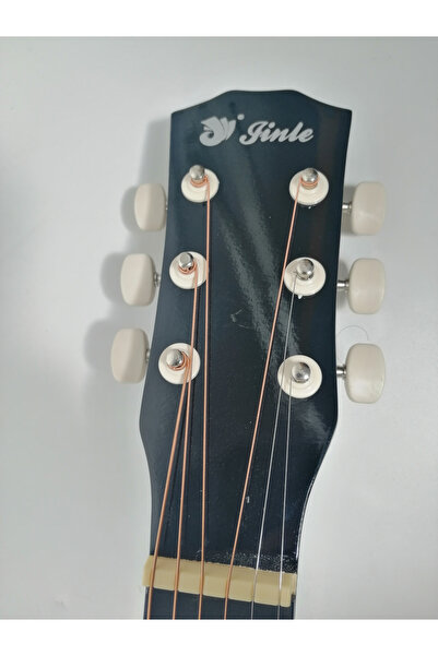 Depox Klasická dřevěná kytara 95 cm, Cutaway Country Black