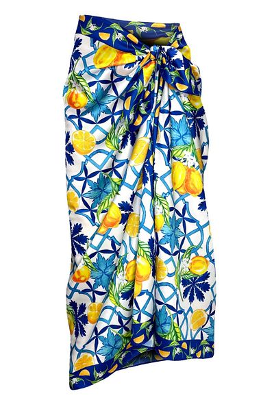 Bolder Stella Amalfi&Lemon Long Pareo (Does Not Show through) 100*145