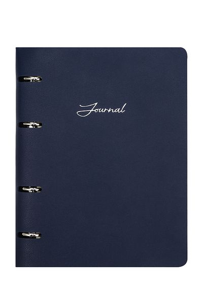 Victoria's Journals Ringo Mechanismed Notebook A5 192 Replaceable Sheets 100 Grams Ruled