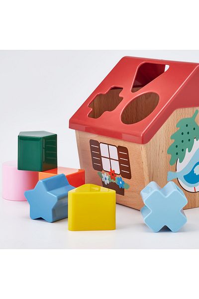 IKEA UPPSTÅ Shape sorter, multicolour