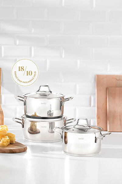 Nehir Essential 80 Parça Paslanmaz Çelik Çeyiz Seti