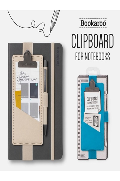 İF Bookaroo Notebook Clipboard - Yellow