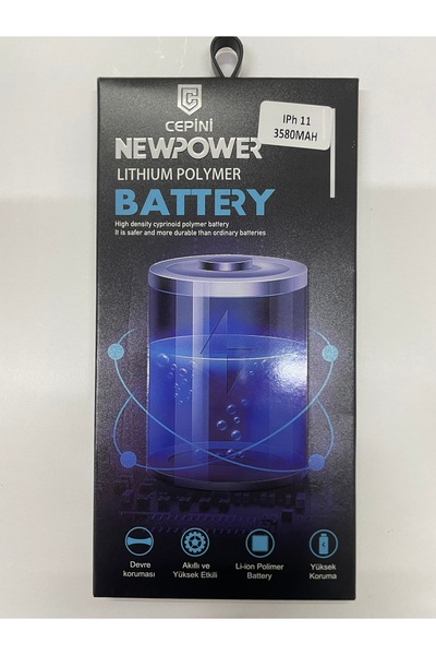 Cepini iPhone 11 Güçlendirilmiş Batarya