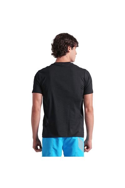 ARENA Water Prints Erkek Siyah Günlük Stil T-Shirt 009403500