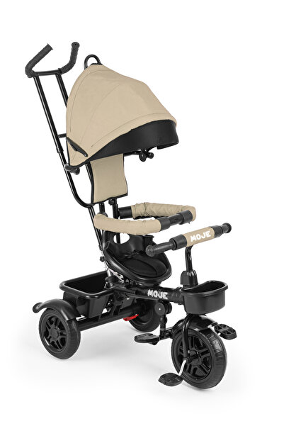 Moje Style Ebeveyn Kontrollü Tenteli Üç Tekerli 1-5 Yaş Bebek Bisikleti