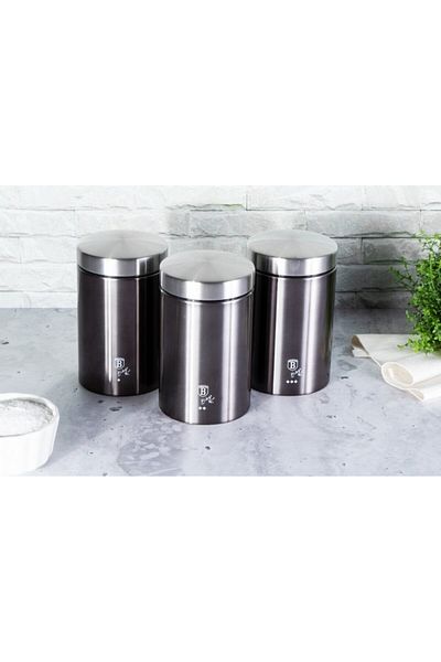 Berlinger Haus Carbon PRO Line 3-piece food container set
