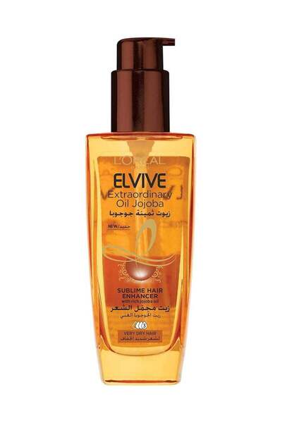 L'oreal زيت لوريال باريس الاستثنائي للشعر شديد الجفاف شفاف 100 مل