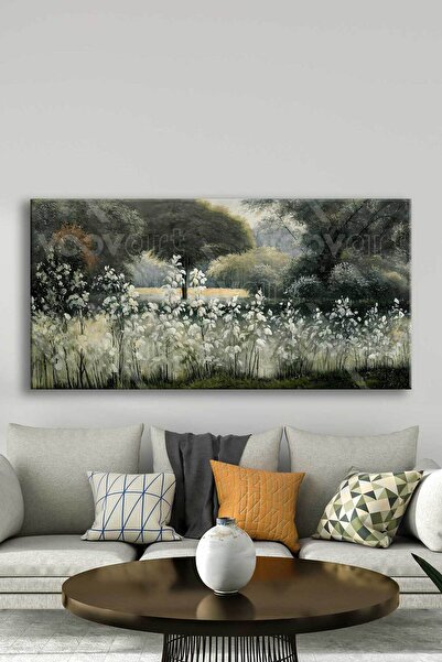 Voovart Orman Manzarası Dekoratif Kanvas Tablo - VOOV2793