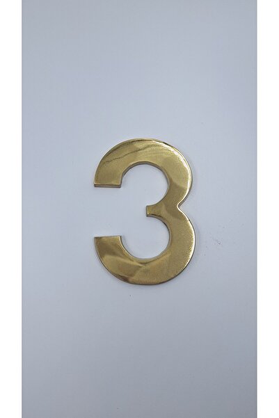 Kalender Döküm رقم نحاسي 15 سم مسمار رقم:3