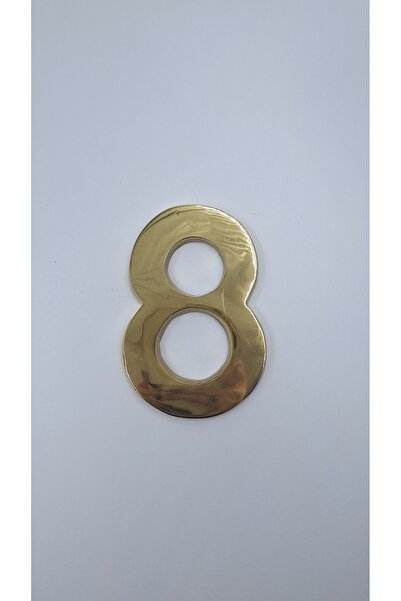 Kalender Döküm رقم نحاسي 15 سم مسمار رقم:8